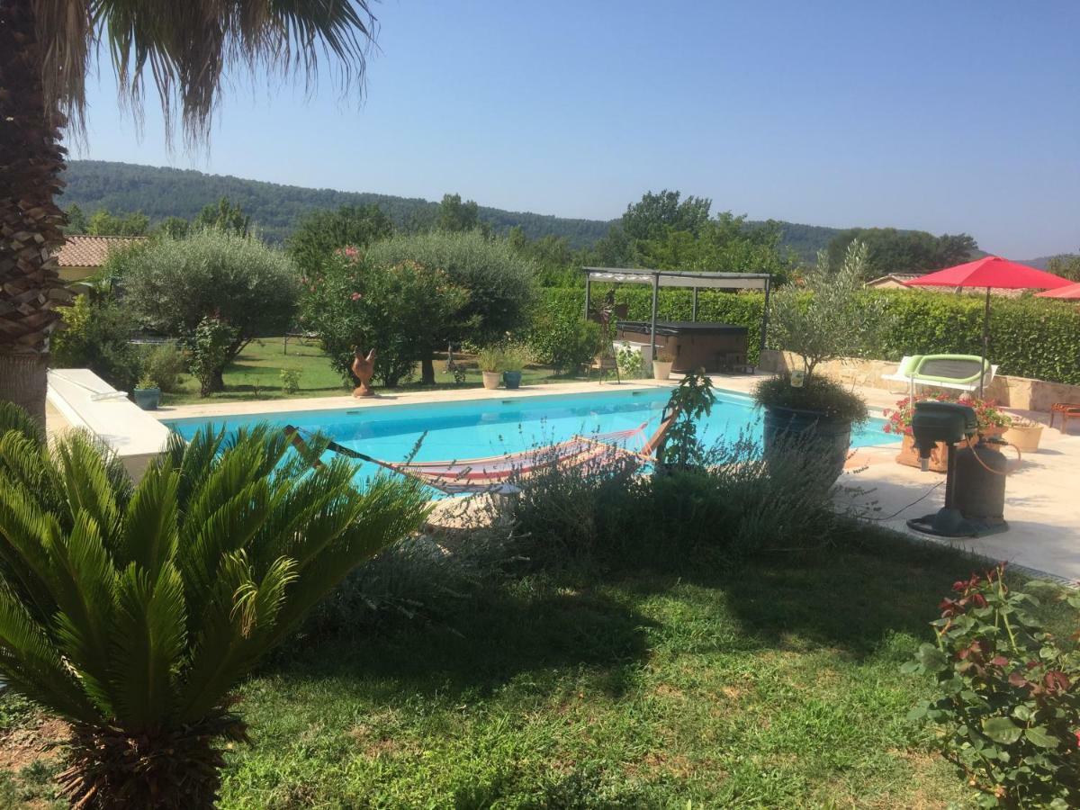 Villa Le Cabanon Des Hirondelles Villecroze Esterno foto